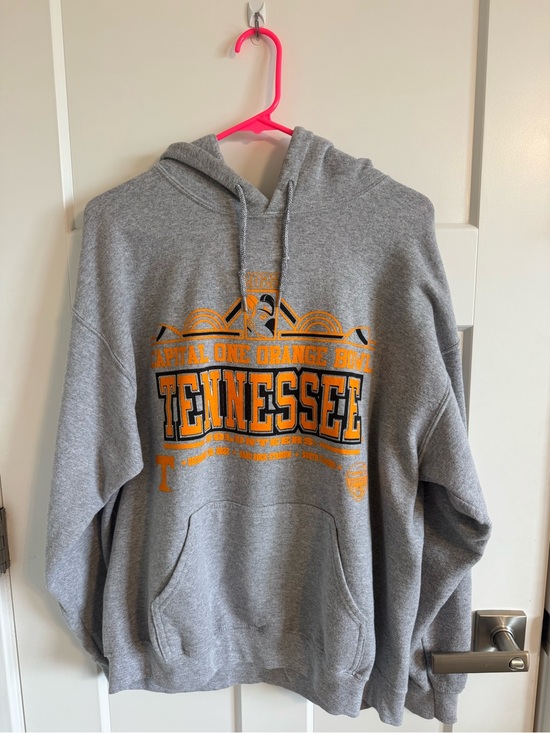 Tops - Tennessee Gray & Orange Pullover Hoodie
